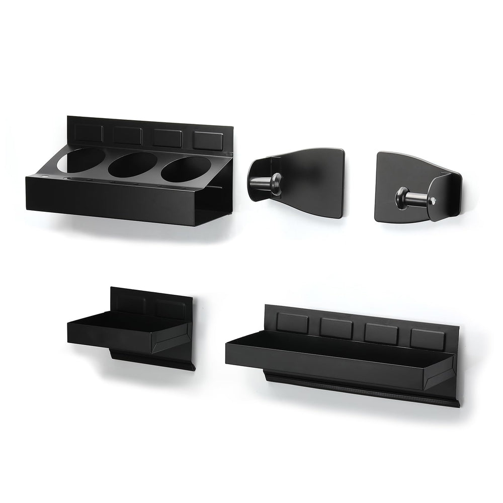 Mayouko magnetic toolbox shelf attached to metal surface for quick access and tidy workspace