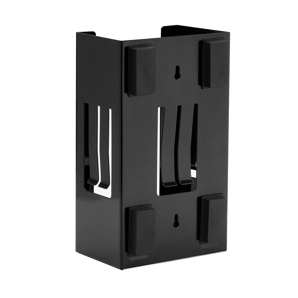 Mayouko space-saving wall mount keeps gloves and tissues within reach.