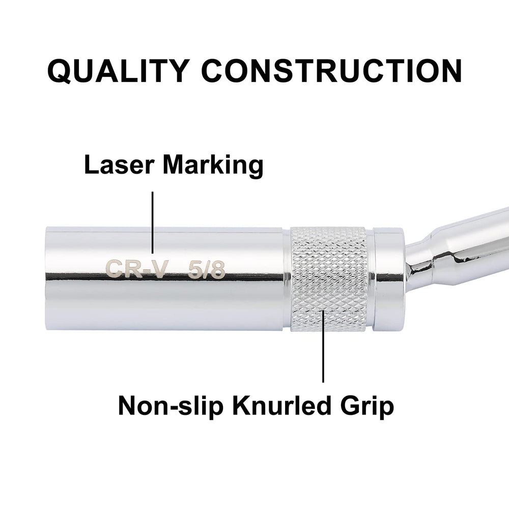 Mayouko spark plug socket 5-8in-6pt with magnetic insert.