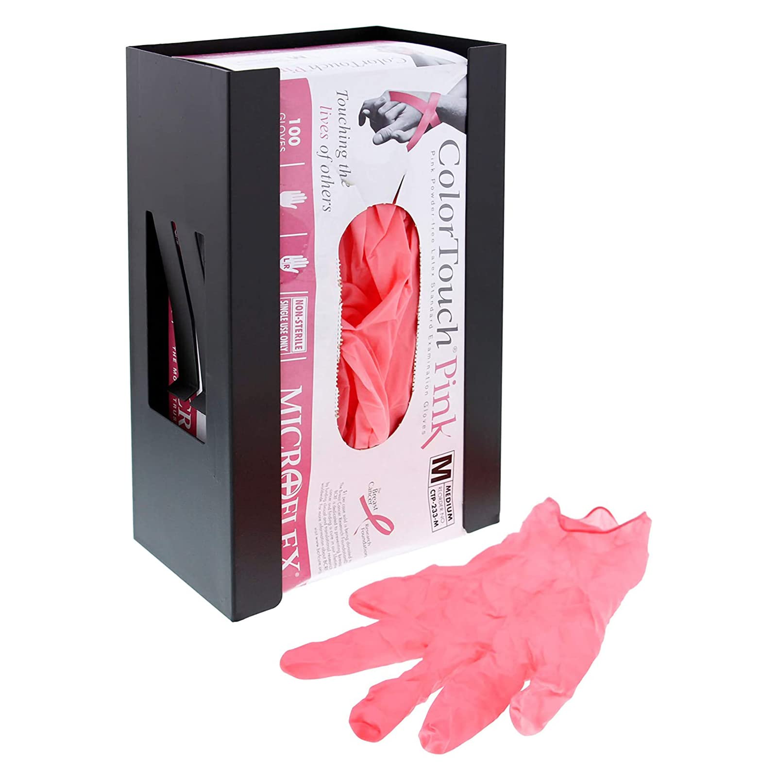 Mayouko tissue and glove organizer mounts on walls for efficient workspace organization.