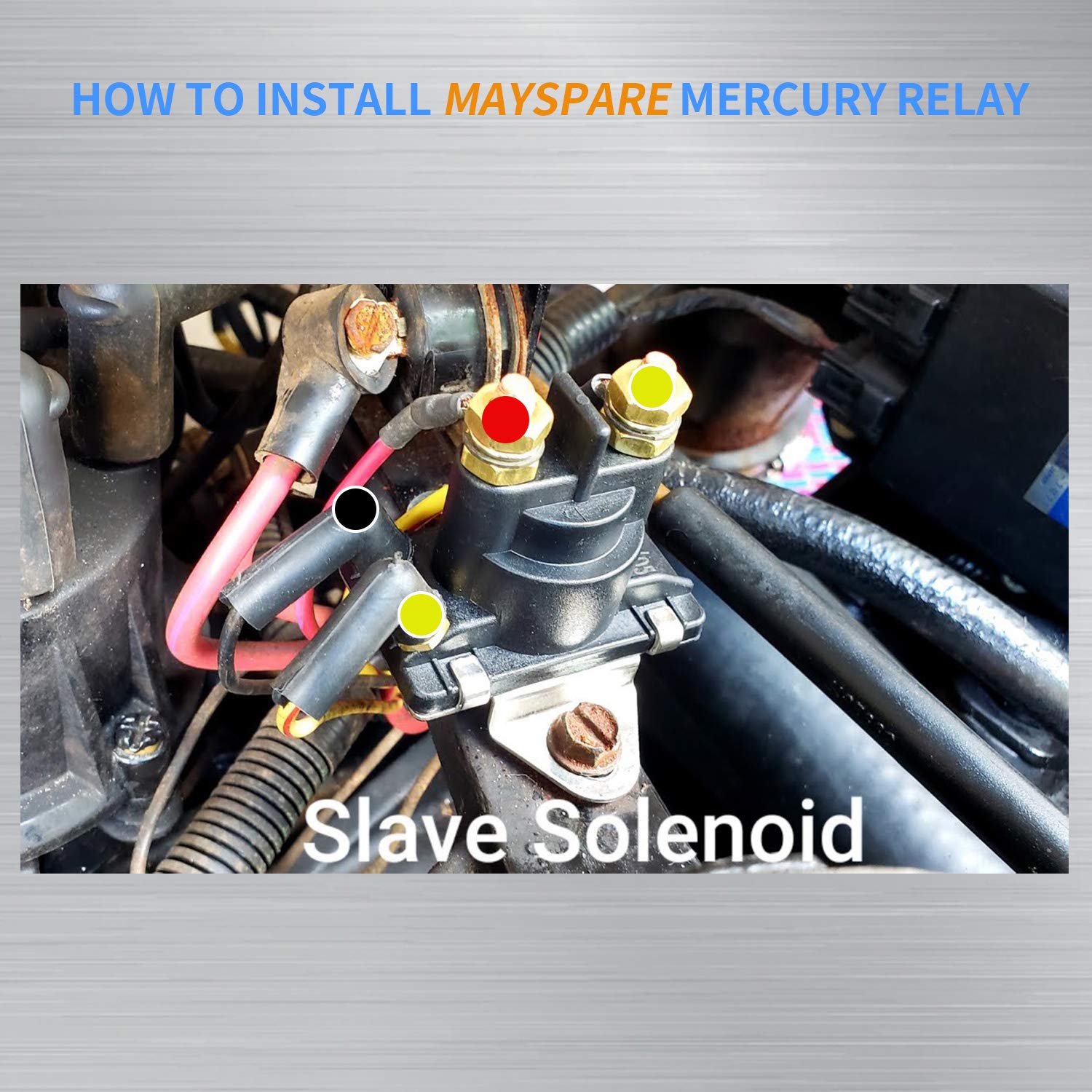 MaySpare rugged plastic shell protecting solenoid in marine environments