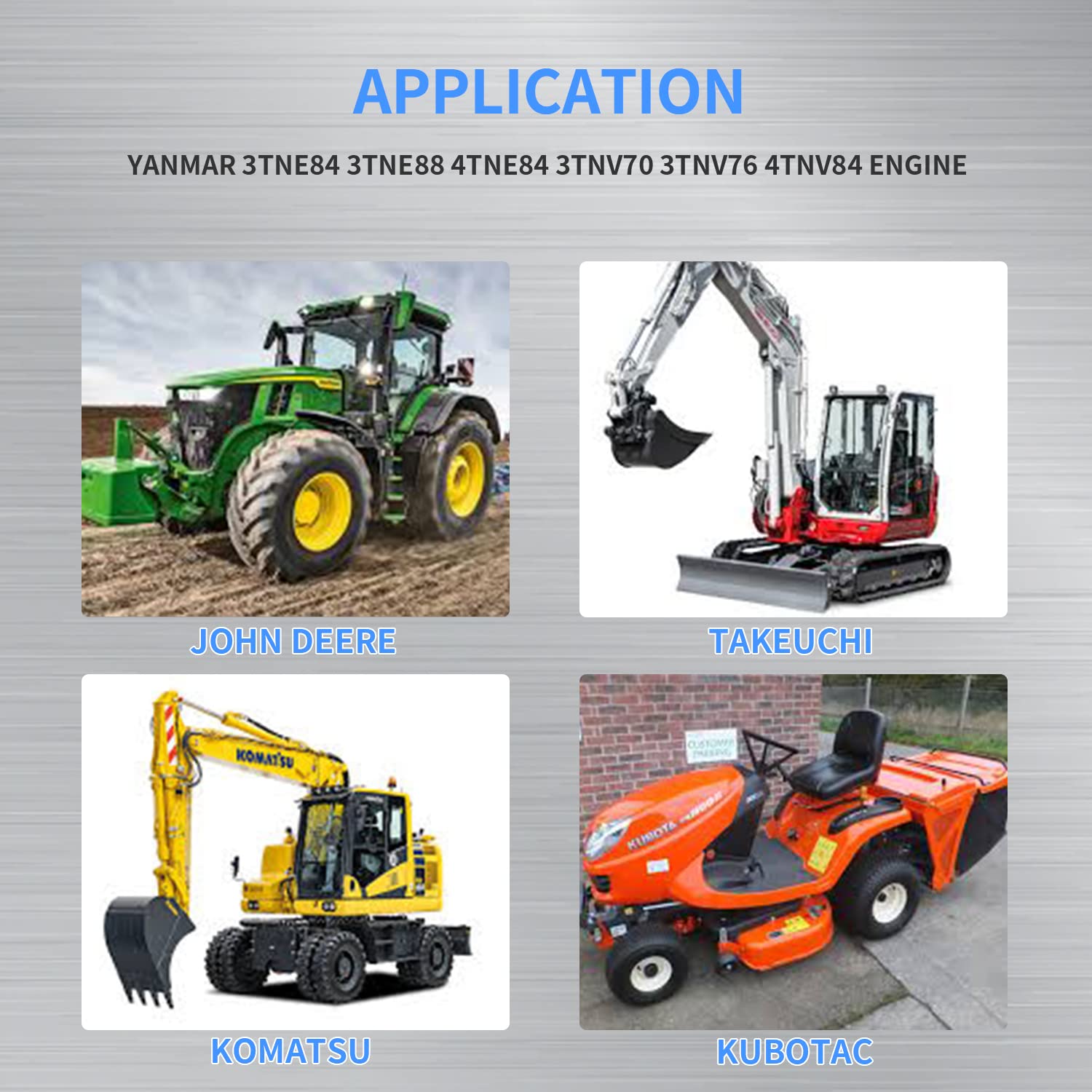 MaySpare engine-fitment with Yanmar models highlights broad compatibility.
