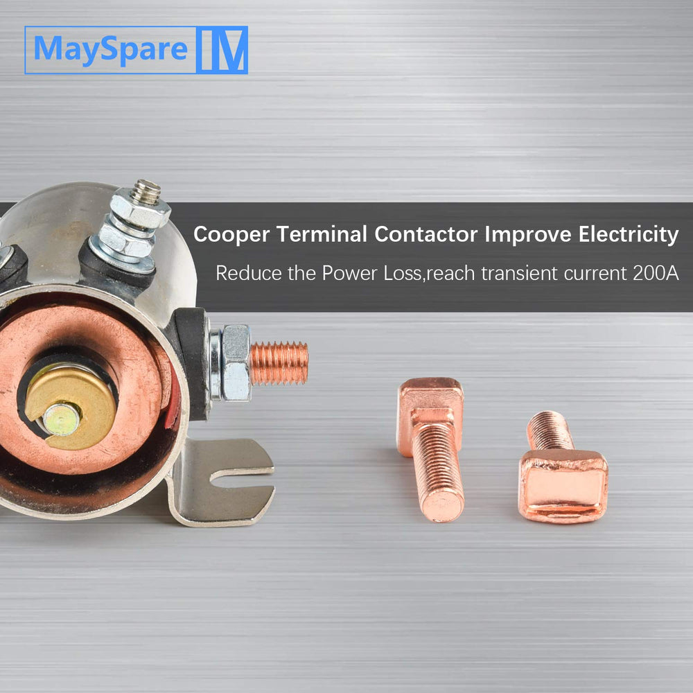 Solenoid terminal pins on MaySpare unit ensure secure connections