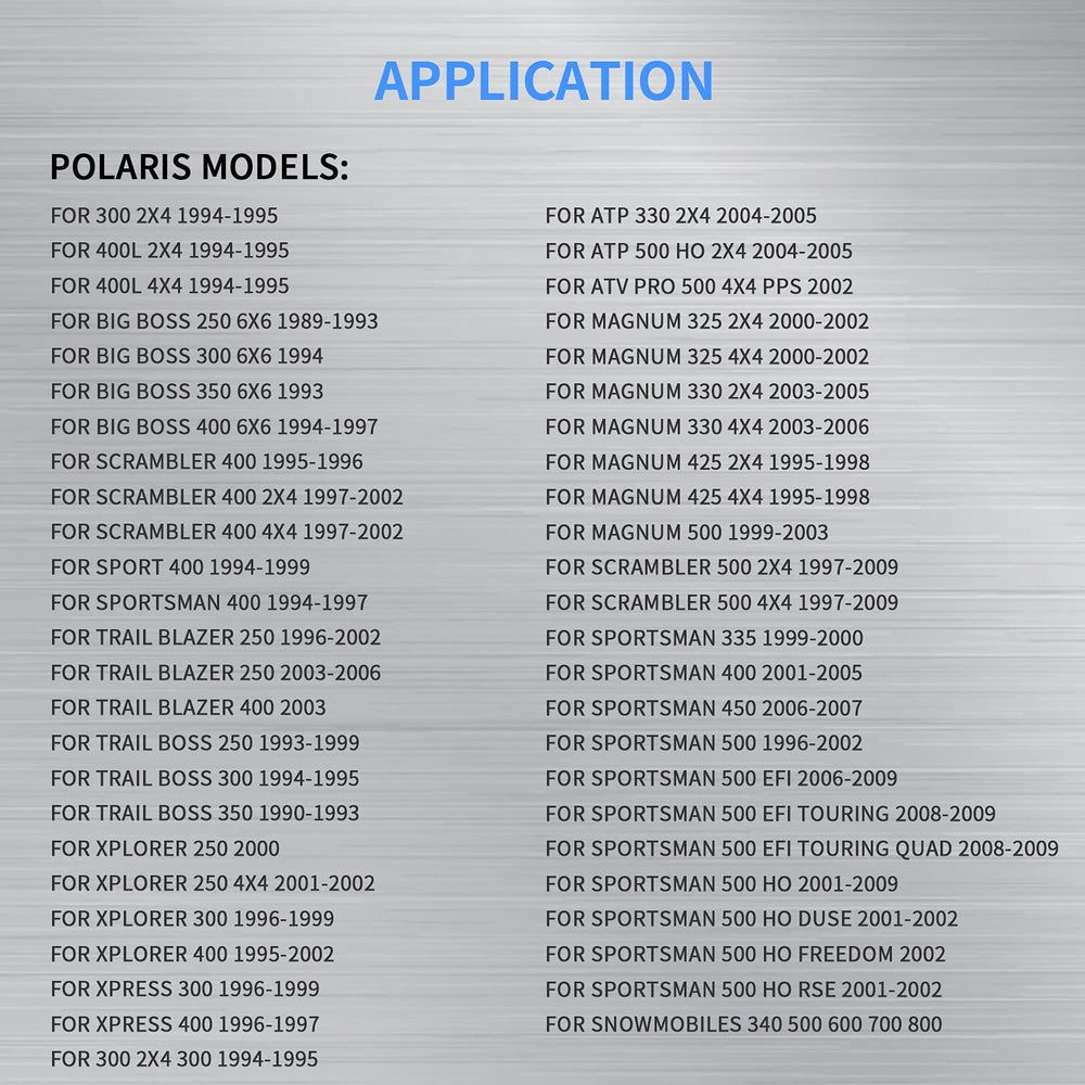 MaySpare compatible models badge highlighting Polaris Sportsman compatibility.