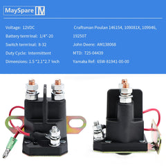 MaySpare relay close-up of coil area highlights robust heat-resistant shell.