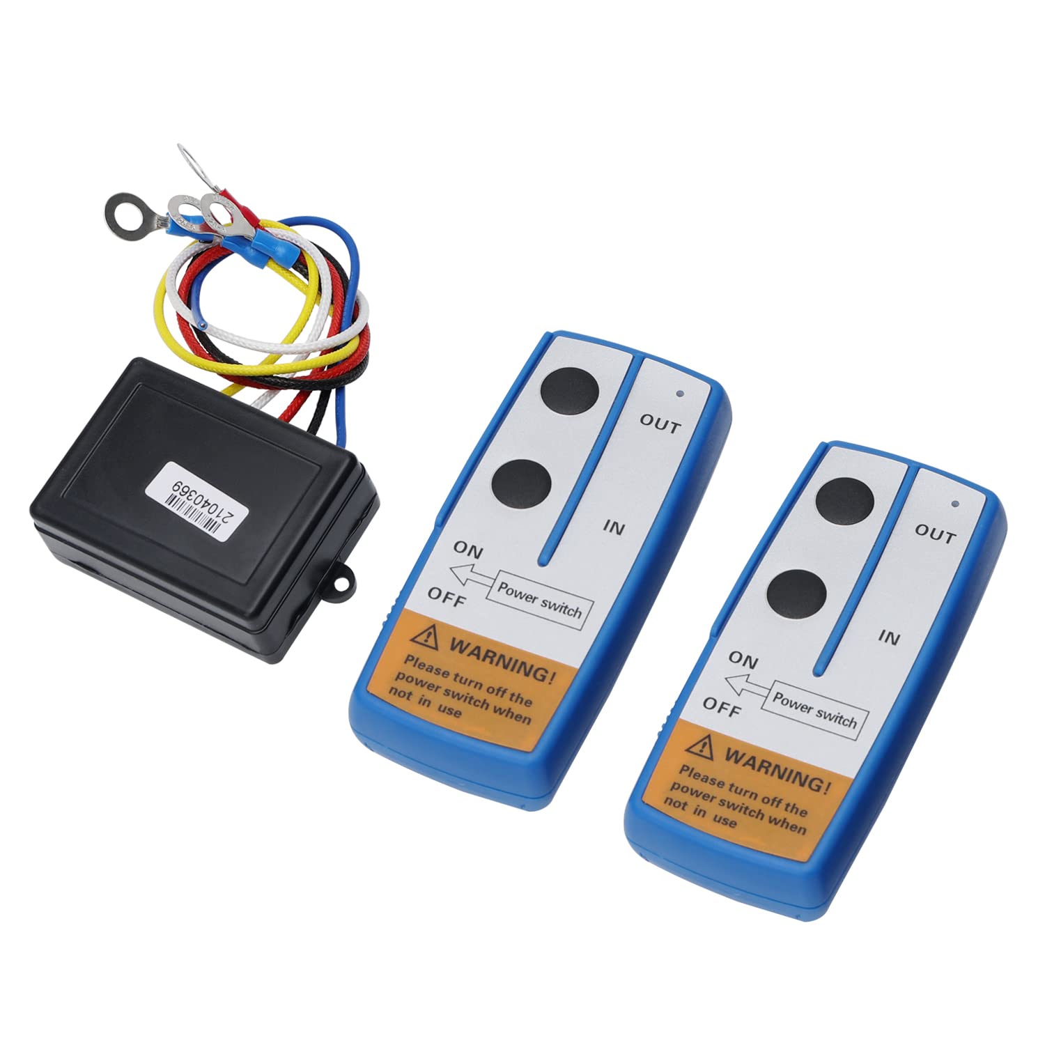 MaySpare wireless winch remote 100 ft range for easy vehicle recovery.
