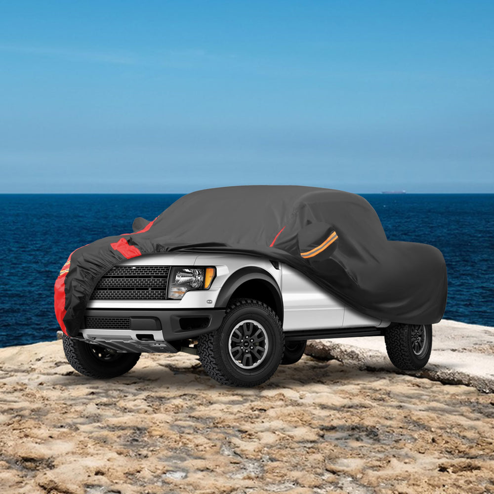 MBLCOOVERS heavy-duty outdoor truck cover withstands sun, snow, and dust