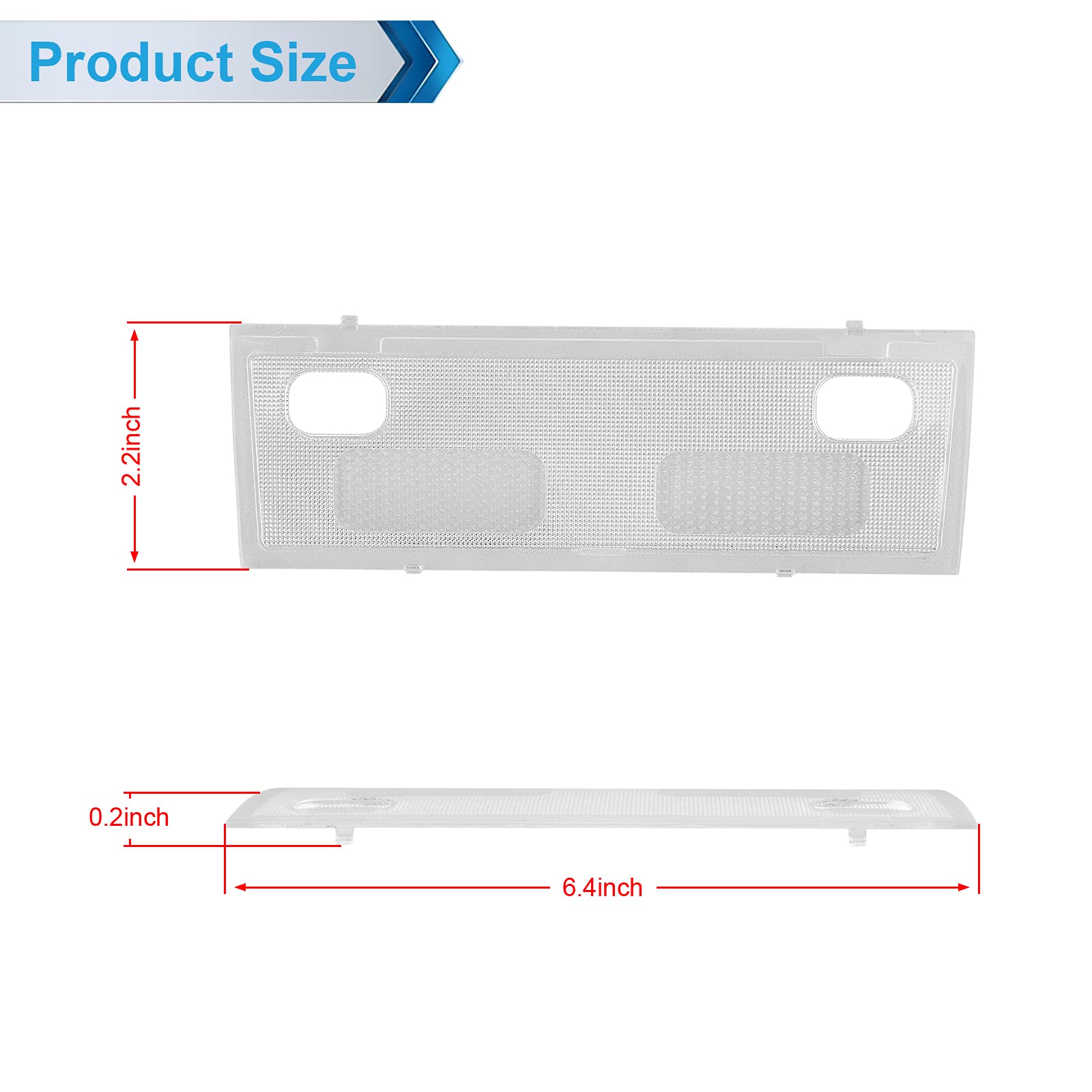 MbuyDIY direct replacement map dome lens simplifies installation