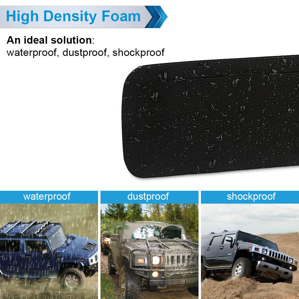 MbuyDIY eva-foam-seal cushions cab lights against shocks and vibrations.