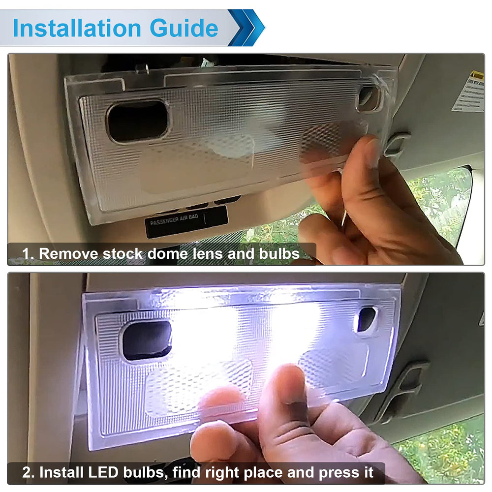 MbuyDIY frosted inner lens provides soft, glare-free light