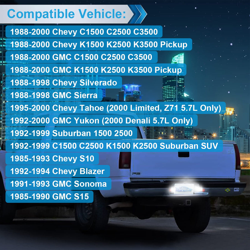 MbuyDIY compatibility chart highlighting broad GM model coverage