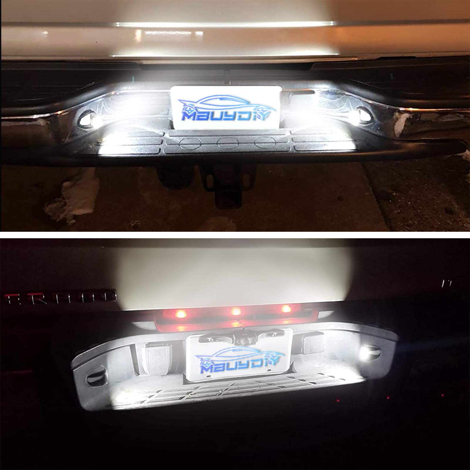 MbuyDIY license plate lights are weatherproof and durable for long-term outdoor use