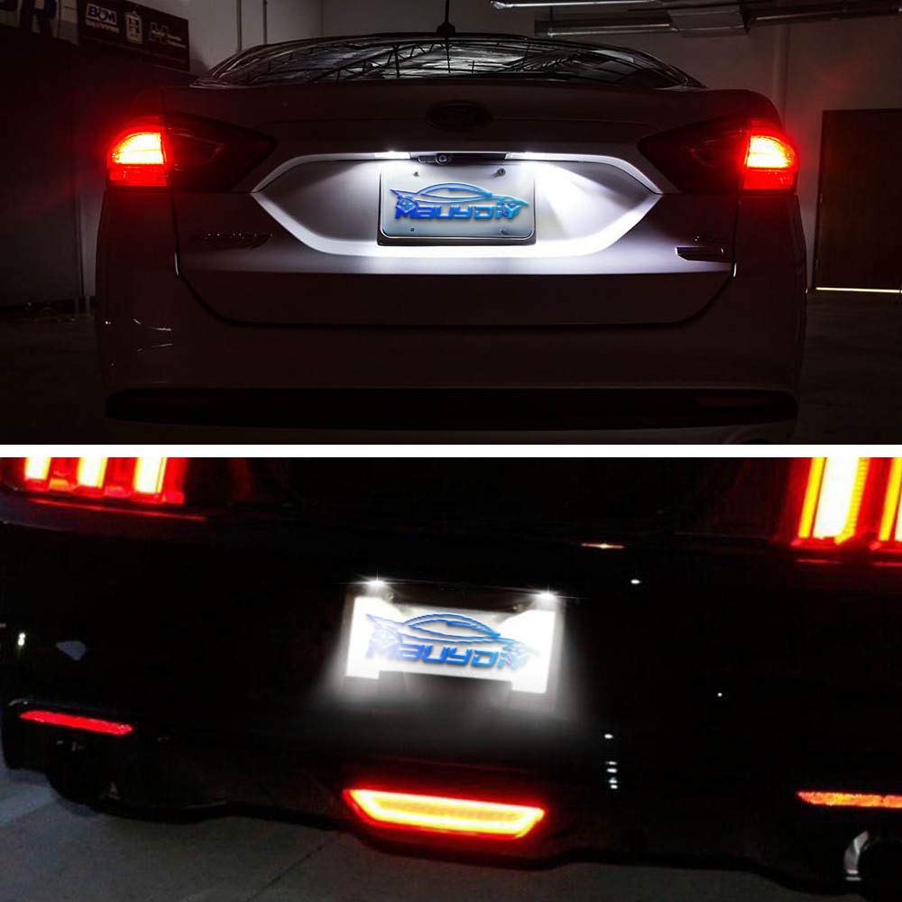 MbuyDIY Focus license plate lights enable easy installation