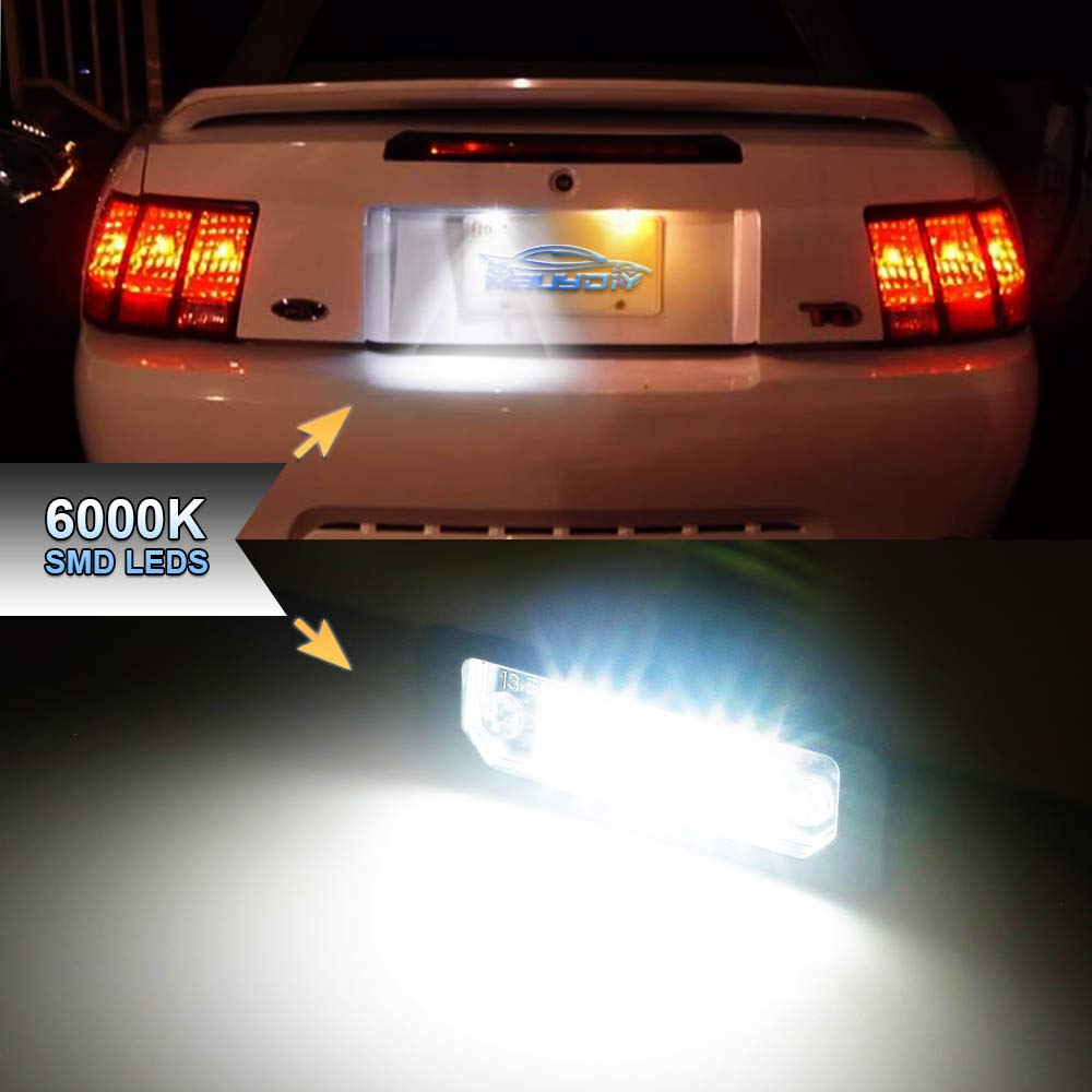 MbuyDIY MKS license plate lights deliver clear lens and high brightness