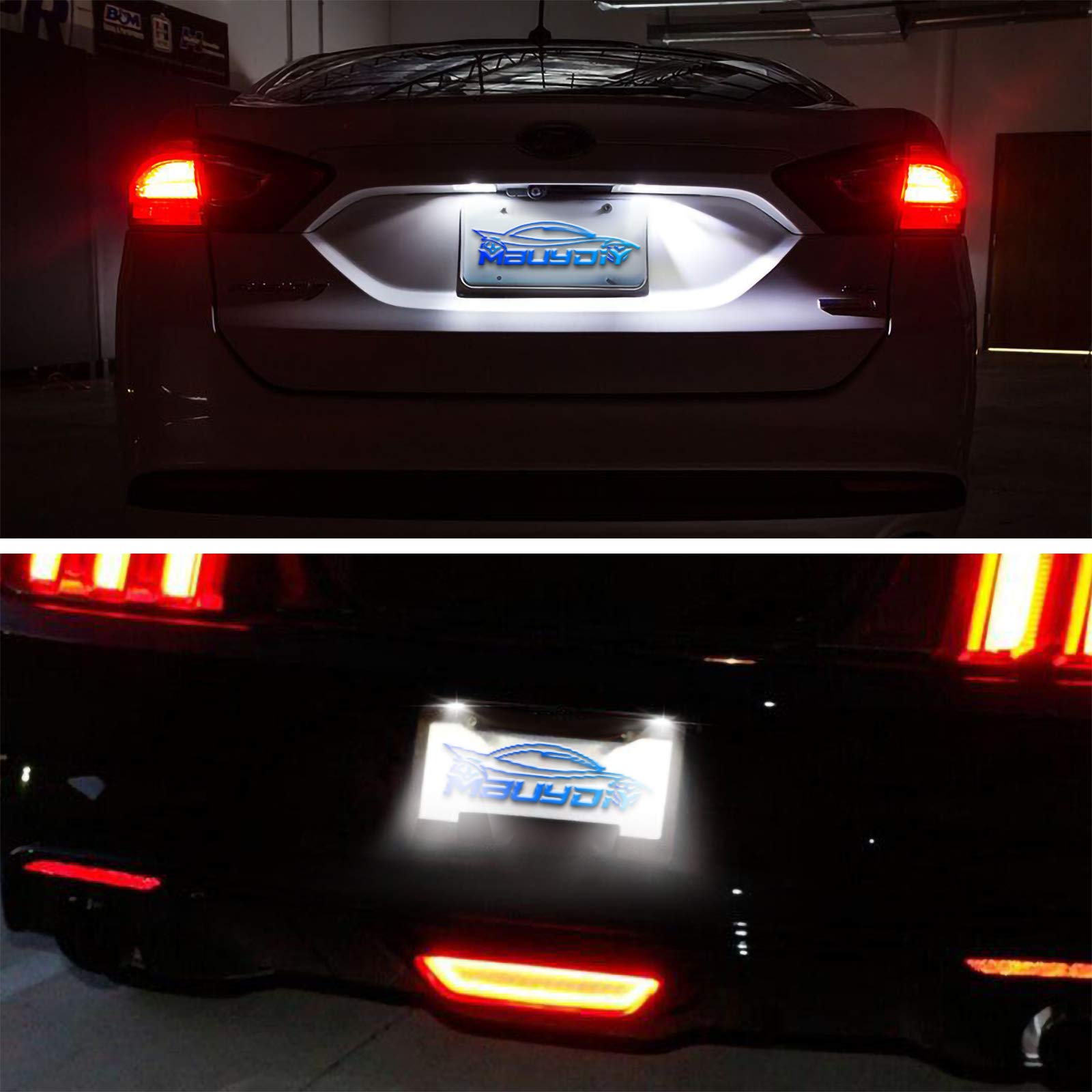MbuyDIY LED license plate light for Lincoln MKX, high brightness