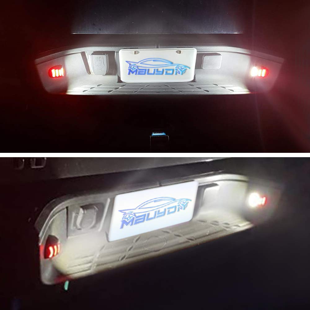 MbuyDIY 18 SMD LEDs emitting bright white light for license plate