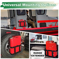 MCCKLE heavy-duty steel frame highlighting rugged reliability on tough outdoor trips