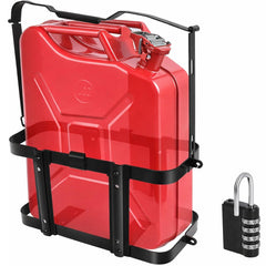 MCCKLE jerry can holder assembly for secure fuel storage on road trips