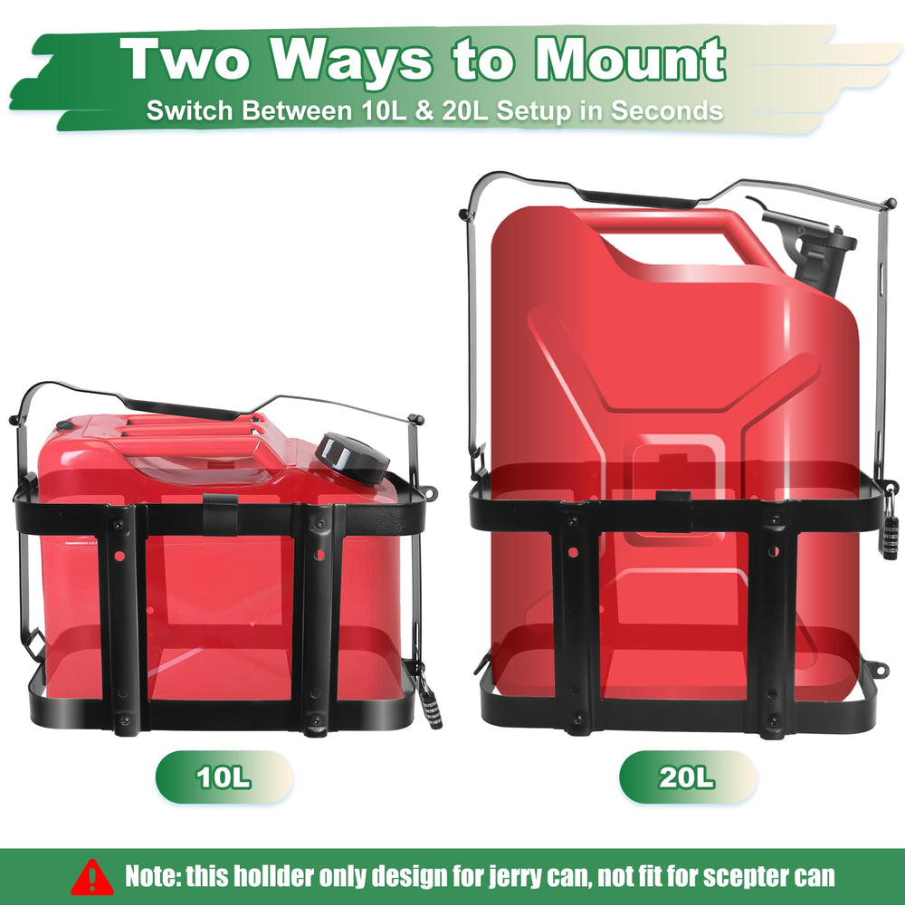 MCCKLE powder-coated finish protects against rust during harsh weather