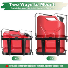 MCCKLE powder-coated finish protects against rust during harsh weather