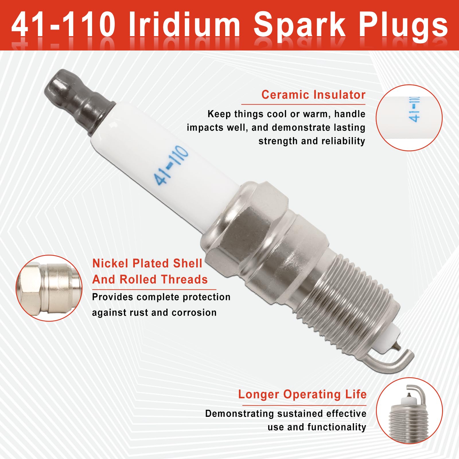 MCCKLE spark plug wires installation visualization for replacement steps