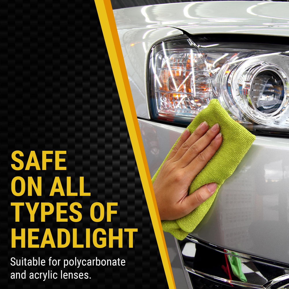 McKee's 37 UV protection film seals headlight pores for clearer lenses.