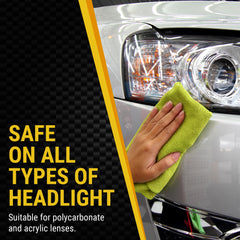 McKee's 37 UV protection film seals headlight pores for clearer lenses.