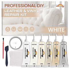 MCTRHG white leather vinyl repair kit box for easy at-home fixes