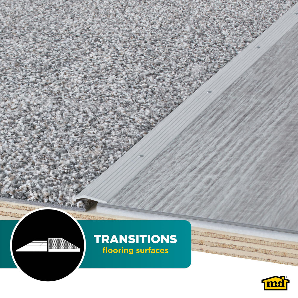 M-D 78006 durable aluminum suitable for high-traffic areas.