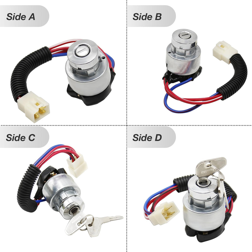 MDEOOSKY packaging includes 1 switch and 2 keys.
