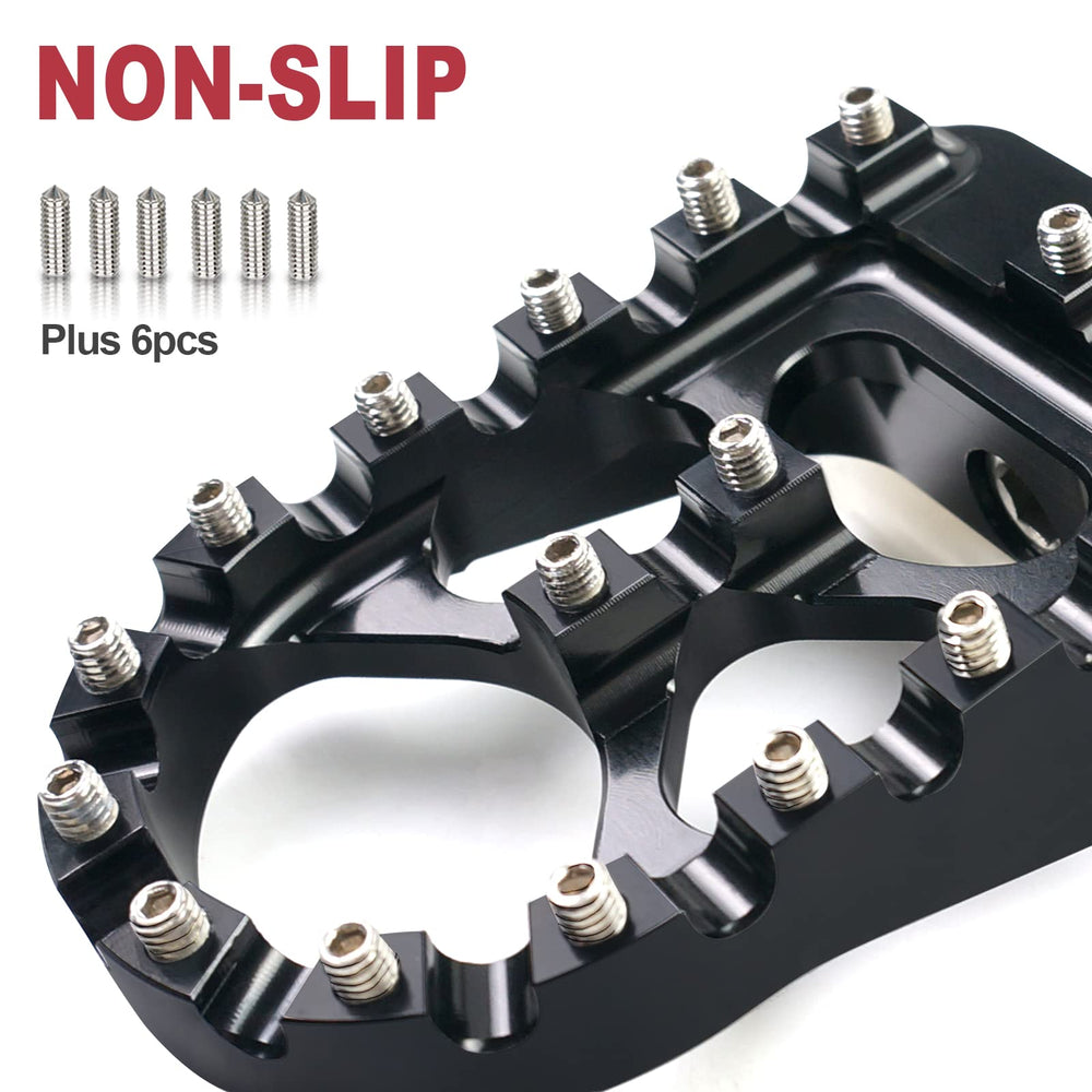 MDPROMCP foot pegs aluminum-7075-T6 for durability on long rides