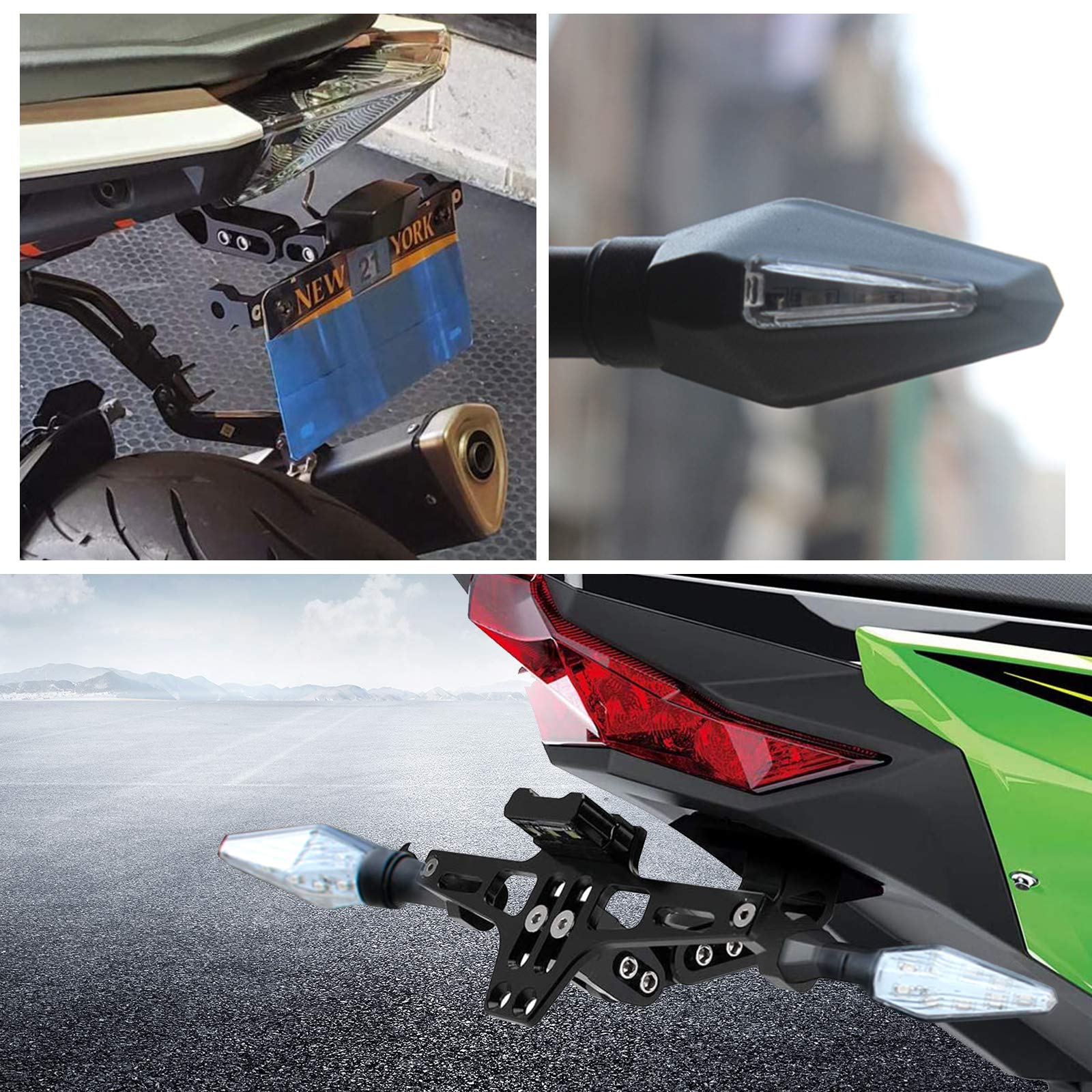 MDPROMCP included LED light boosts rear visibility during rides.