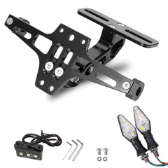 MDPROMCP universal adjustable license plate holder enables flexible mounting.