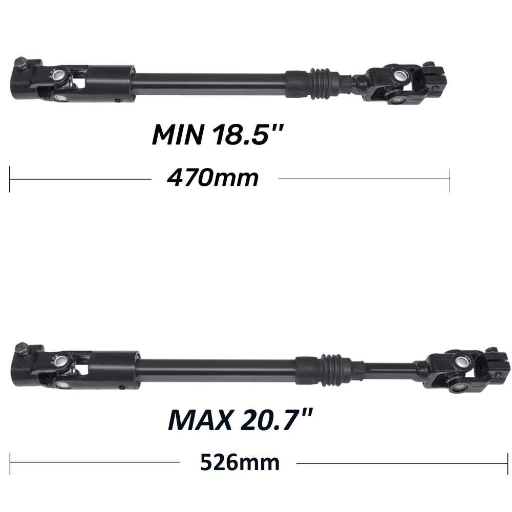 MDRIVEASY U-joint detail highlights smooth steering action and reduced play.