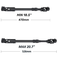MDRIVEASY U-joint detail highlights smooth steering action and reduced play.