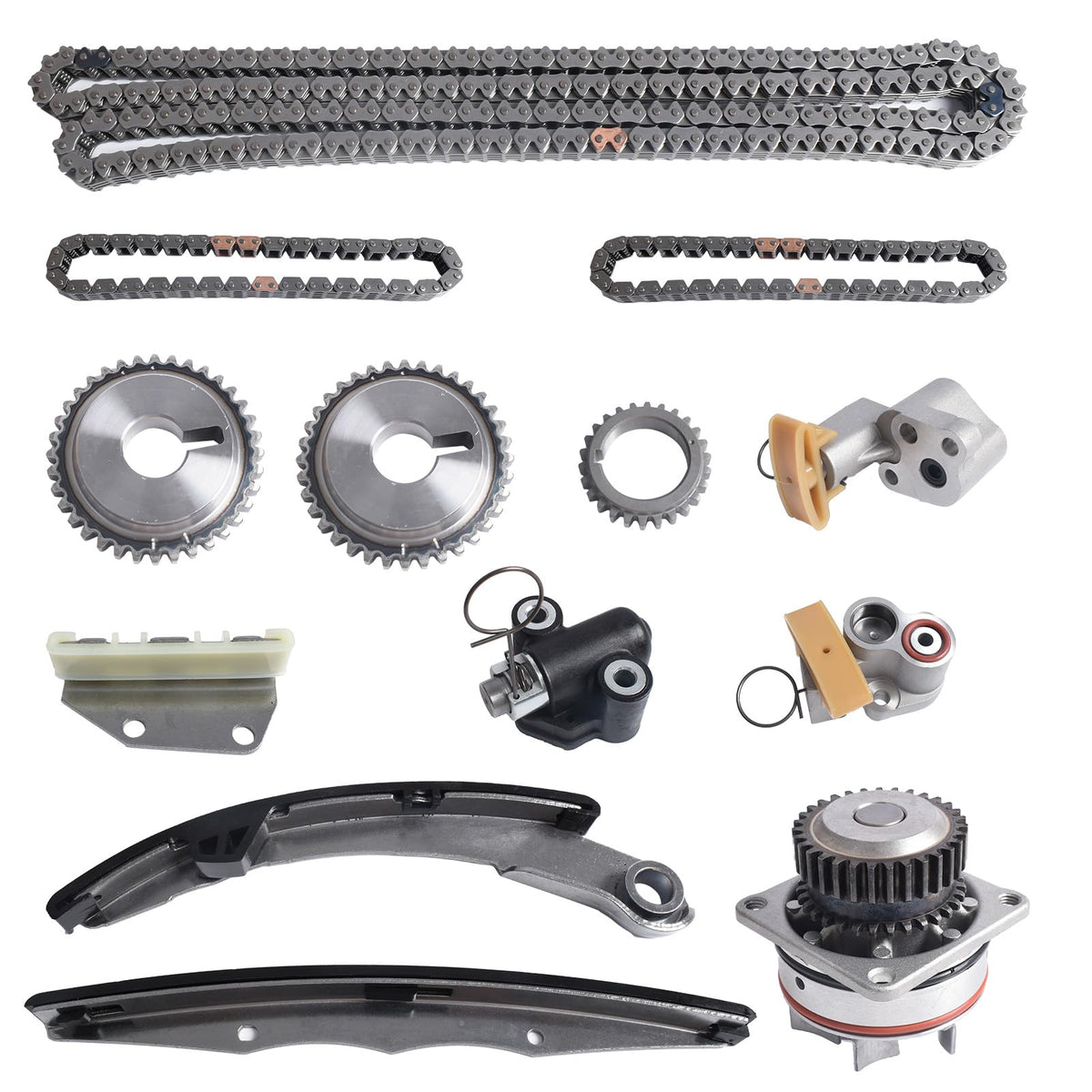MDSAFM timing-chain-kit with water pump for Nissan—reliable engine timing