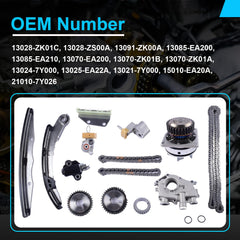 MDSAFM timing kit cam sprockets for precise timing alignment