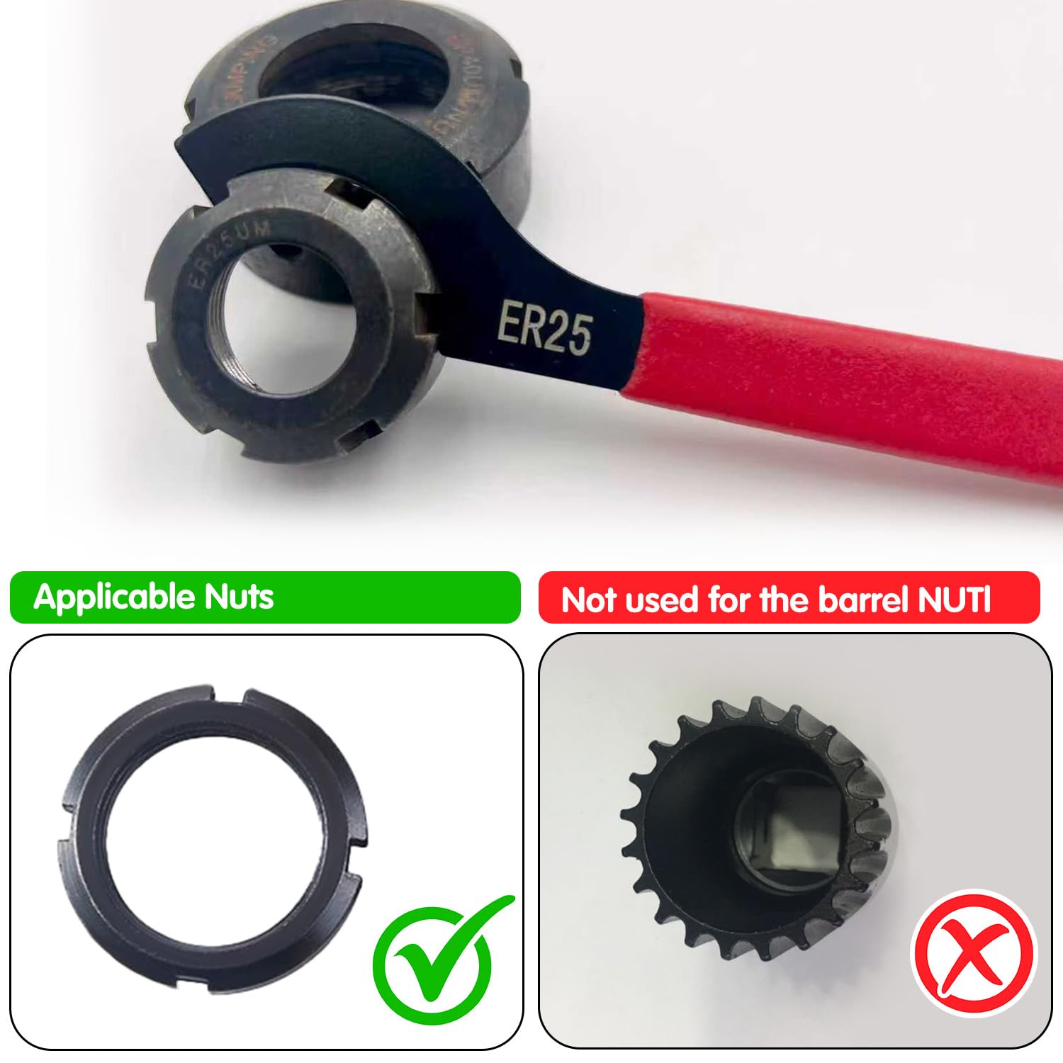 Mdvora ER40 wrench provides broad capacity for larger coilovers and versatile use
