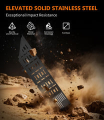 Mealam metal front door pocket for Gladiator JT offers rugged storage.
