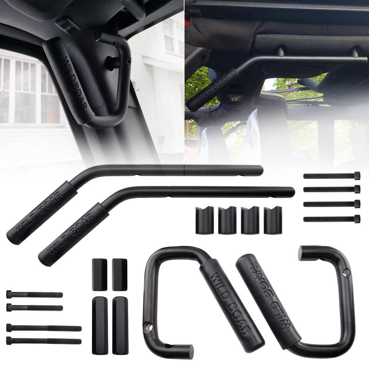 MEALAM front grab handle for Jeep Wrangler JK provides secure entry and grip
