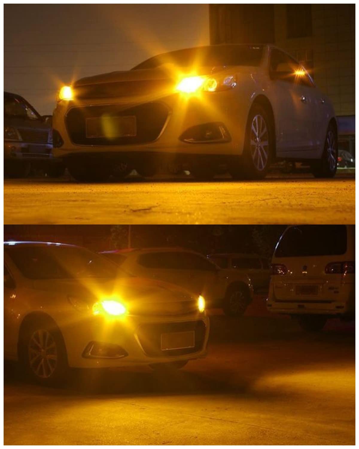 MEALAM high brightness 4014 LEDs outperform halogen in amber signals.
