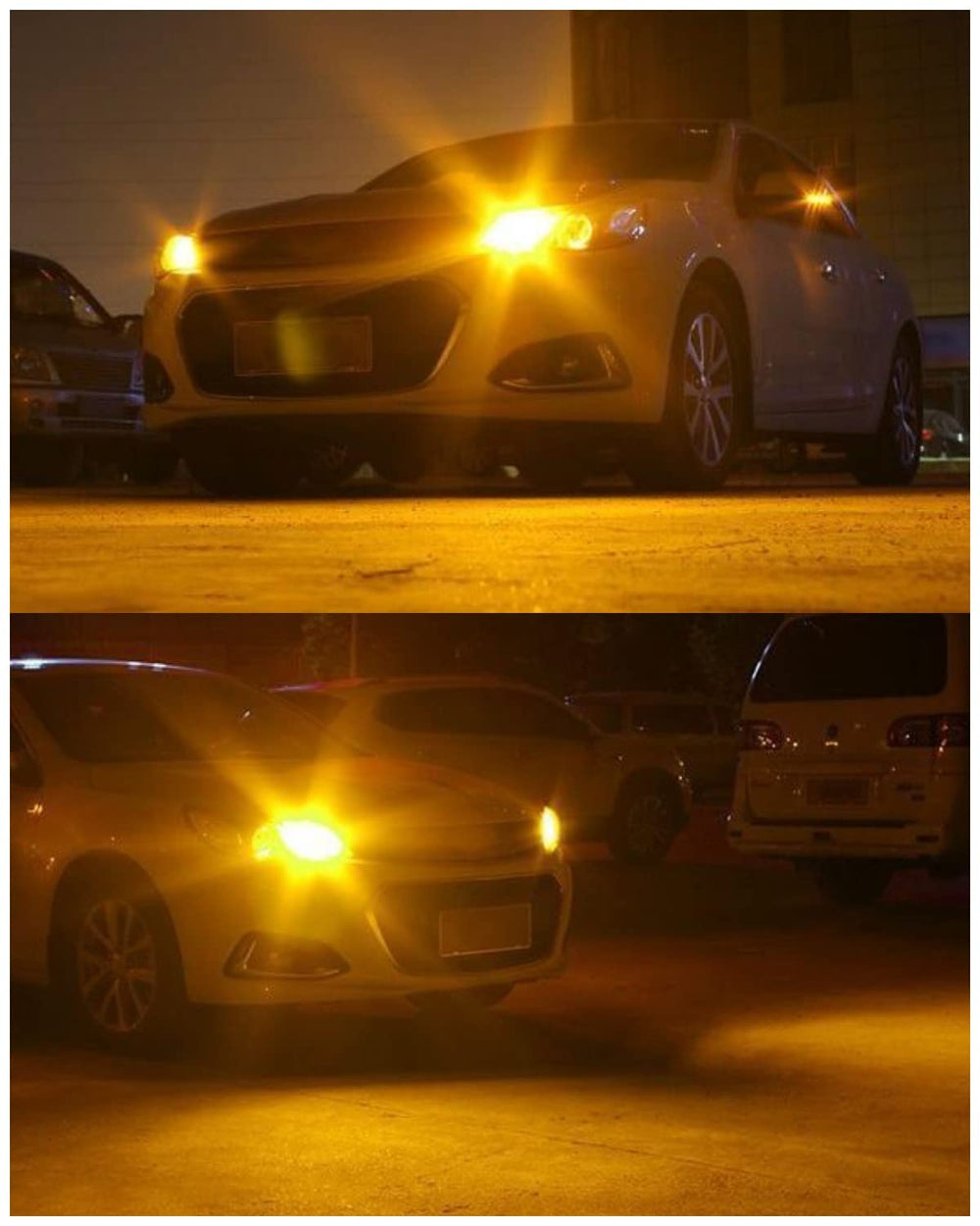 MEALAM high brightness 4014 LEDs outperform halogen in amber signals.