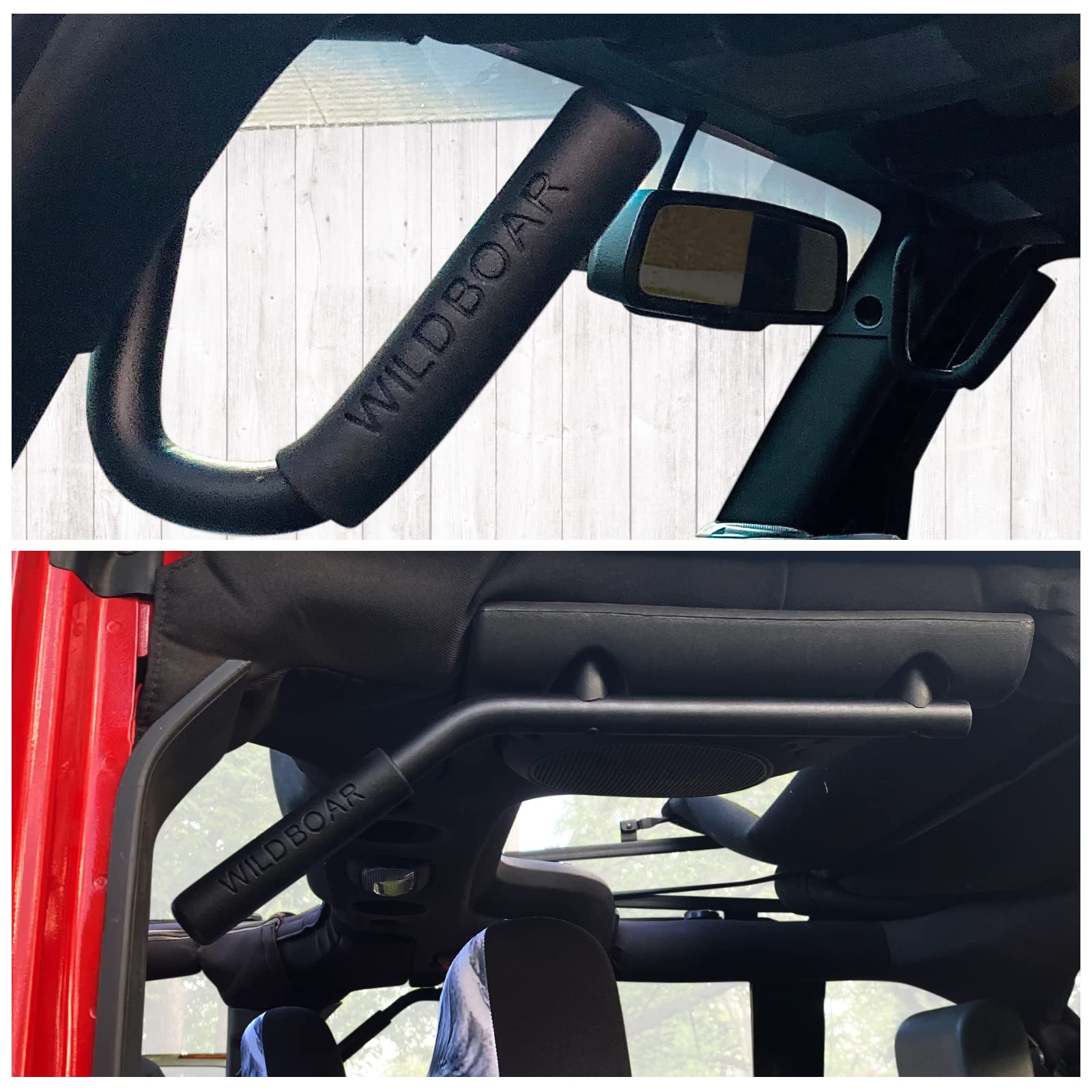 MEALAM rear grab handle for Jeep Wrangler JK keeps passengers steady