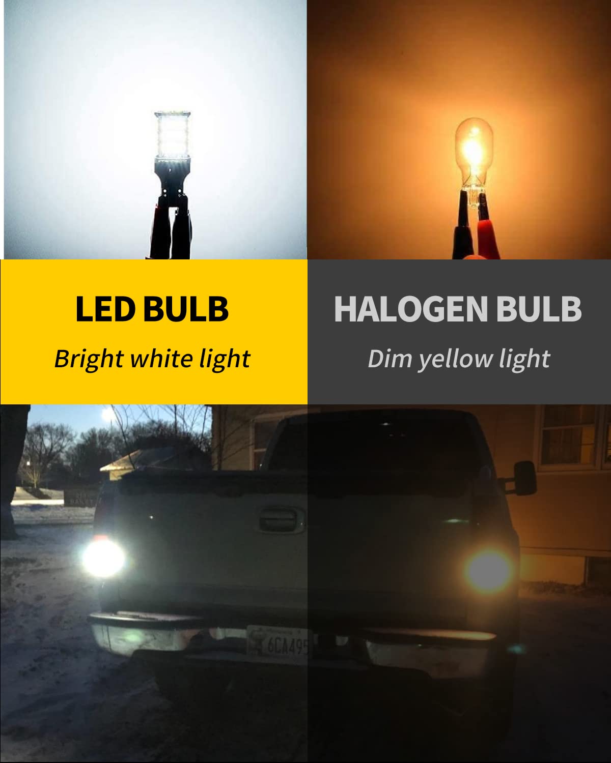 MEALAM T15 LED bulbs canbus-ready design to minimize lamp-out errors