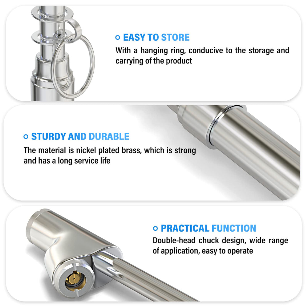 Pen style MEANLIN MEASURE gauge fits easily in the hand