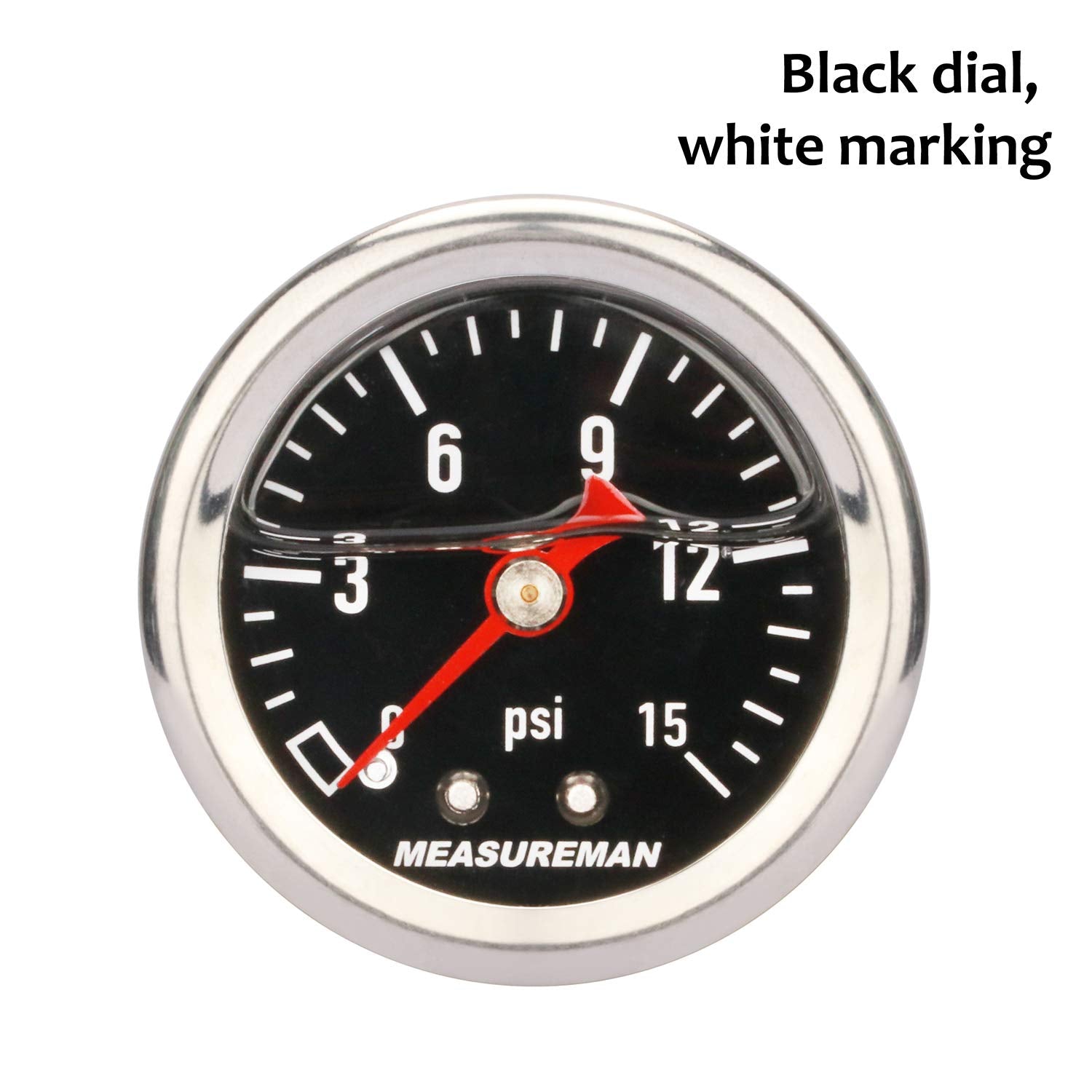 MEASUREMAN stainless steel case with brass wetted parts for durability