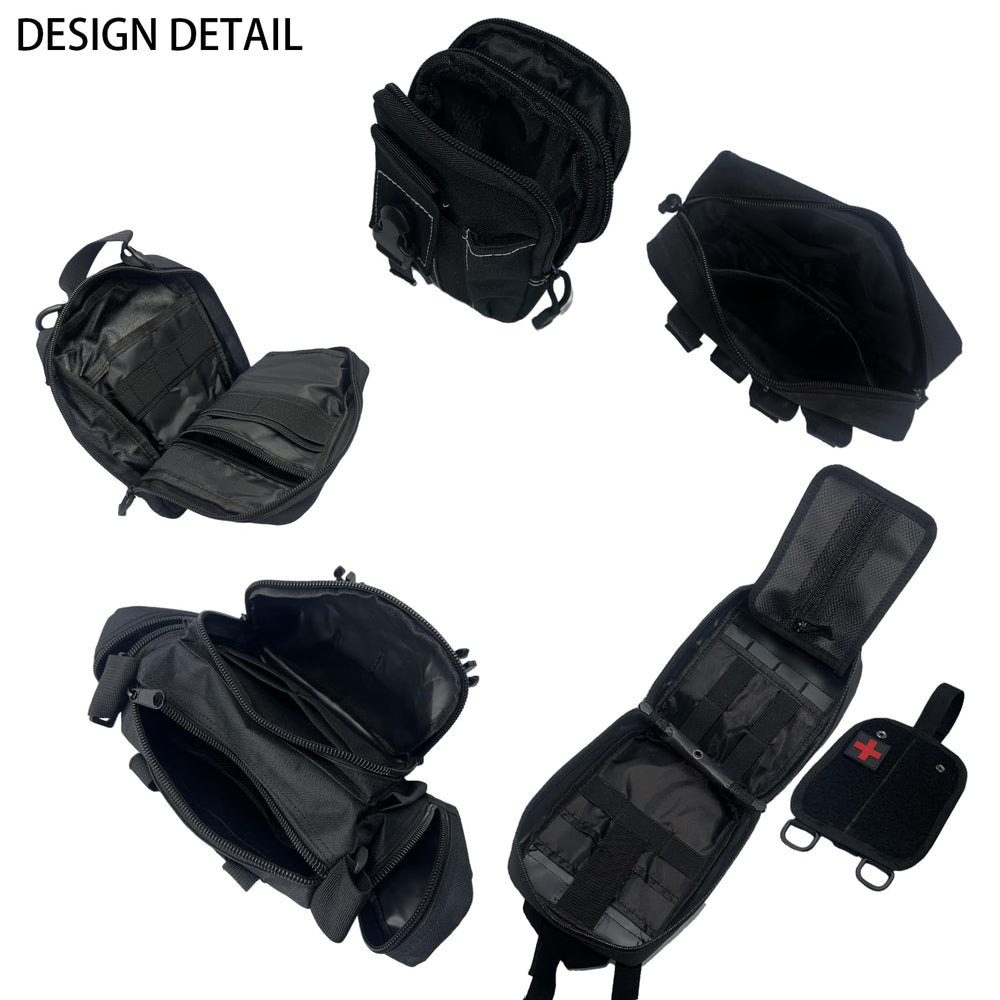 MEAUTELE medical pouch quick-access essentials in a dedicated pocket.