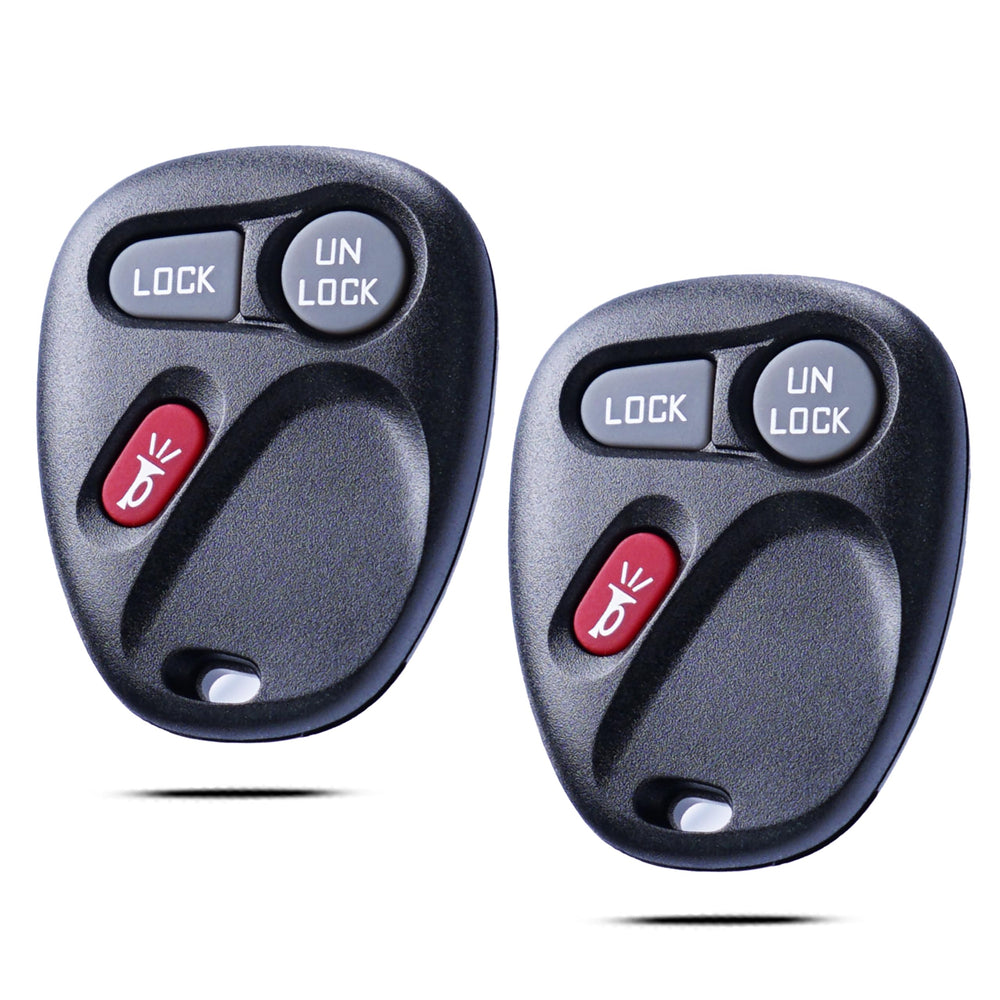 MechanMagic 2 key fob front view featuring 3 buttons for Chevy and GMC compatibility