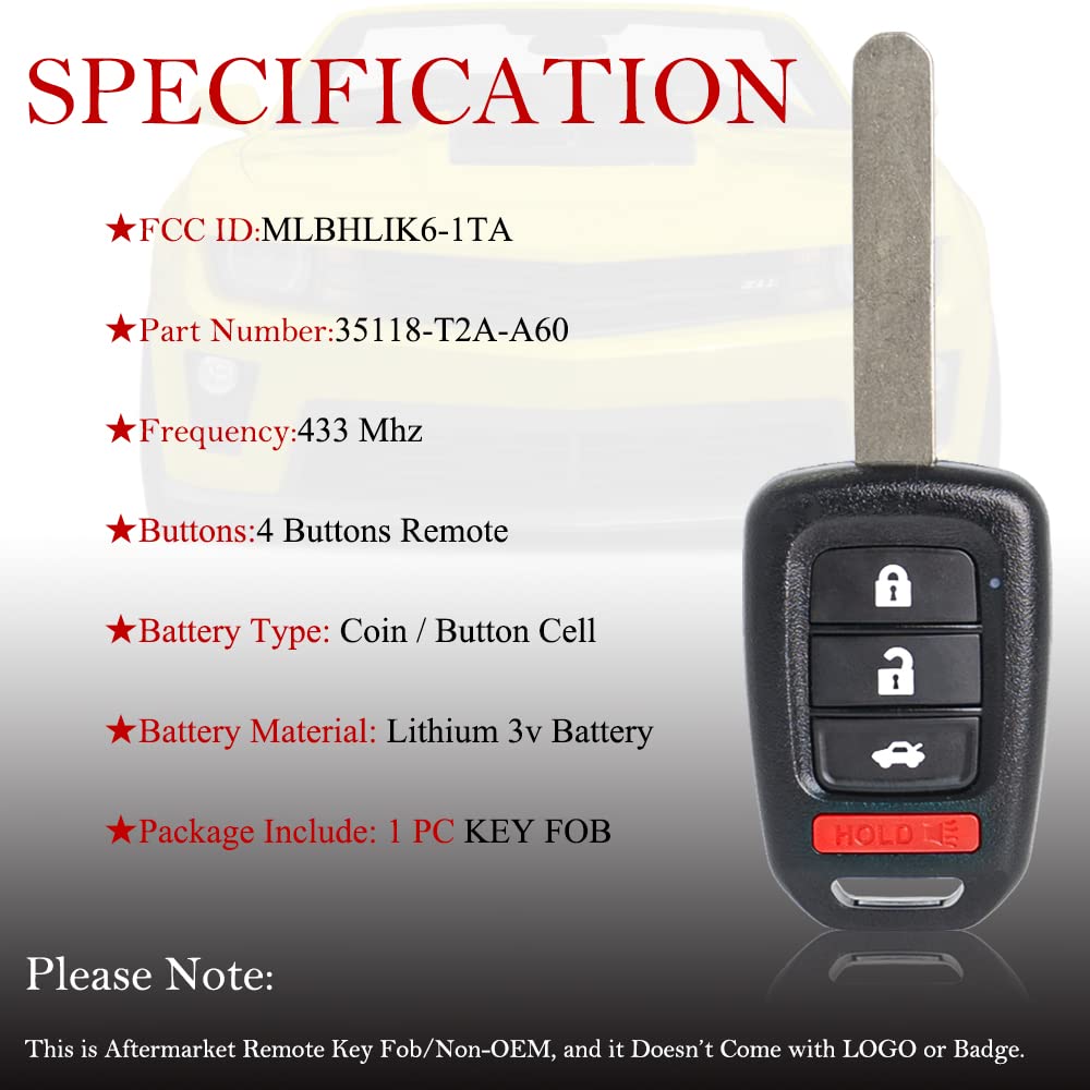 MechanMagic uncut remote key ready for blade cutting and programming.