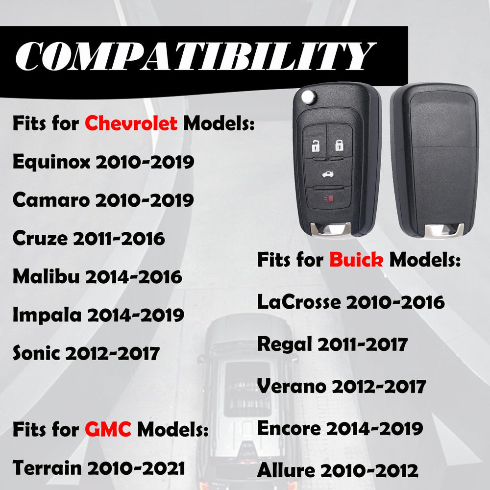 MechanMagic Buick Verano remote side view showing slim profile for pocket convenience